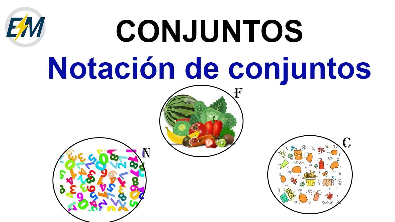 Conjuntos//Notación de Conjuntos ⭕ - YouTube