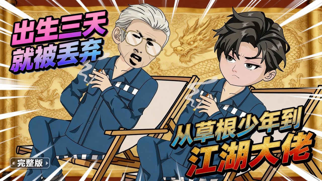 【一口气看完】什么是真正的江湖？刚出生三天就被丢弃，从草根少年到江湖大佬，这才是江湖！！#夜一漫谈 #黑欲人生