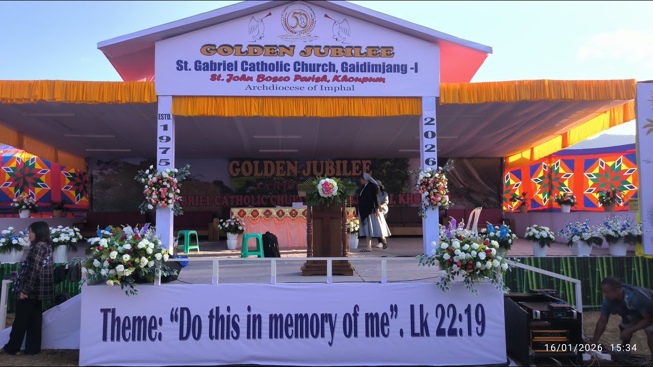 GOLDEN JUBILEE 2026 | ST. GABRIEL CATHOLIC CHURCH, GAIDIMJANG -1