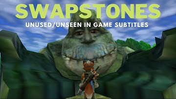 Dinosaur Planet - Swapstones Unused/Unseen in Game Subtitles