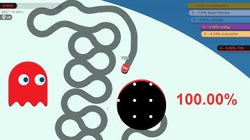 Paper.io 2 Map Control: 100.00% Ghost