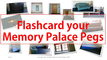 Flashcard your Memory Palace Pegs!