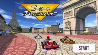 ゴー カート チャンピオンシップ 3D screenshot 2