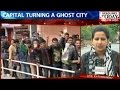 Nepal Capital Kathmandu Witness Massive