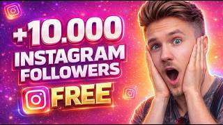 HOW TO GET 10K FREE FOLLOWERS ON INSTAGRAM IN 5 MINUTES | BEST WAY TO GROW ON INST