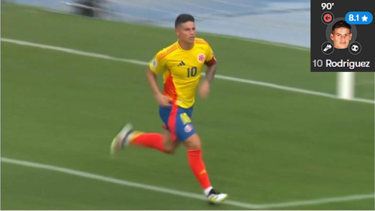 James Rodriguez vs Argentina | 10.09.2024