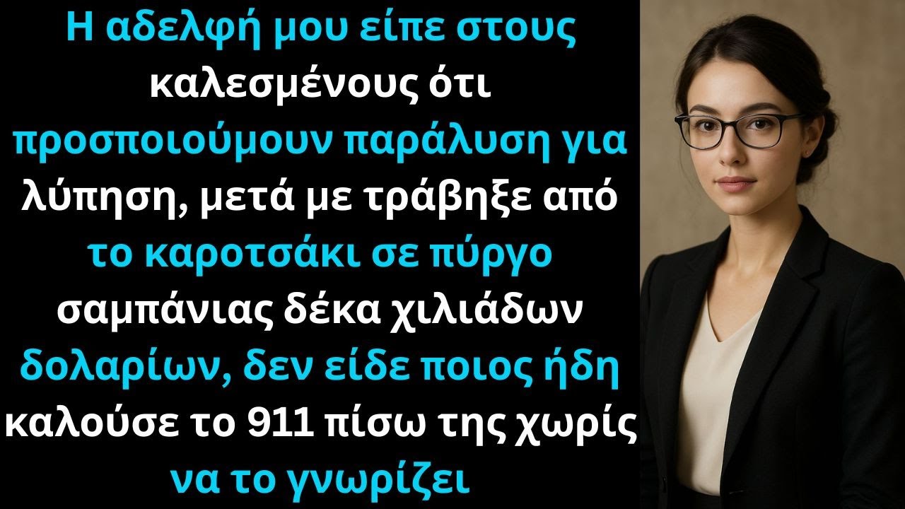Η αδελφή μου με έσπρωξε από το αναπηρικό καροτσάκι στο πάρτι αρραβώνα της