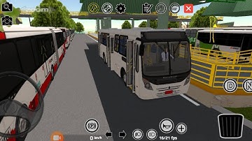 Proton bus simulator 2 com MOD map Manaus linha 66 com Neobus mega plus
