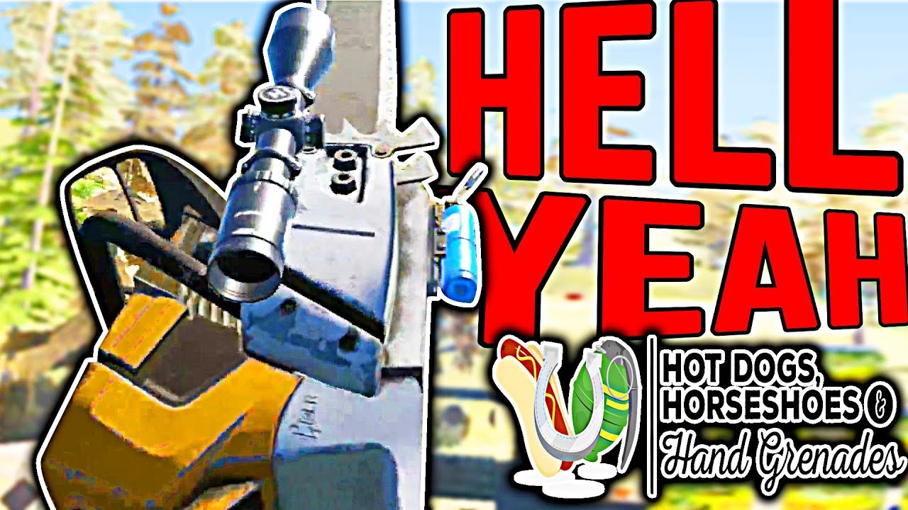 Dual Wielding The SCARIEST WEAPON EVER! Hot dogs Horseshoes & Hand