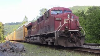 CP Stack Train 112 w/2+1+1 Setup at Lake Errock, BC (June 10, 2016)