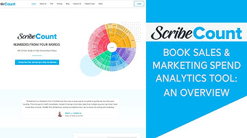 ScribeCount Analytics Feature 2024: Viewing book sales and ads ROI at a glance