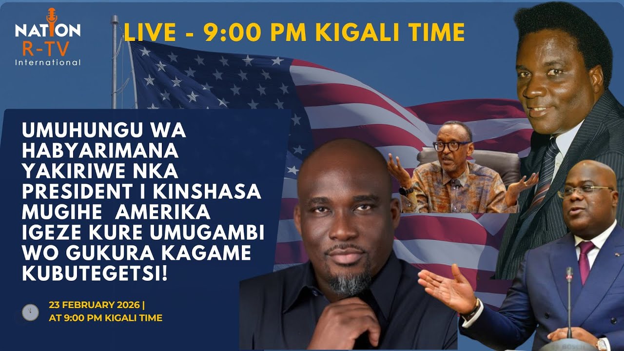UMUHUNGU WA HABYARIMANA I KINSHASA - MUGIHE AMERIKA IGEZEKURE UMUGAMBI WO GUHIRIKA KAGAME!