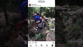 CRF 250f - Tombo de leve 🤣🤣