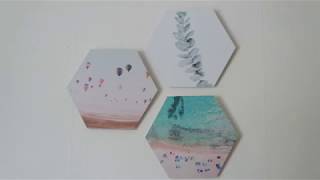 Hexagon wall art - wall-art.com Update