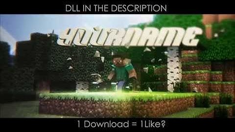 EPIC FREE MineCraft INTRO TEMPLATE w  TUTORIAL
