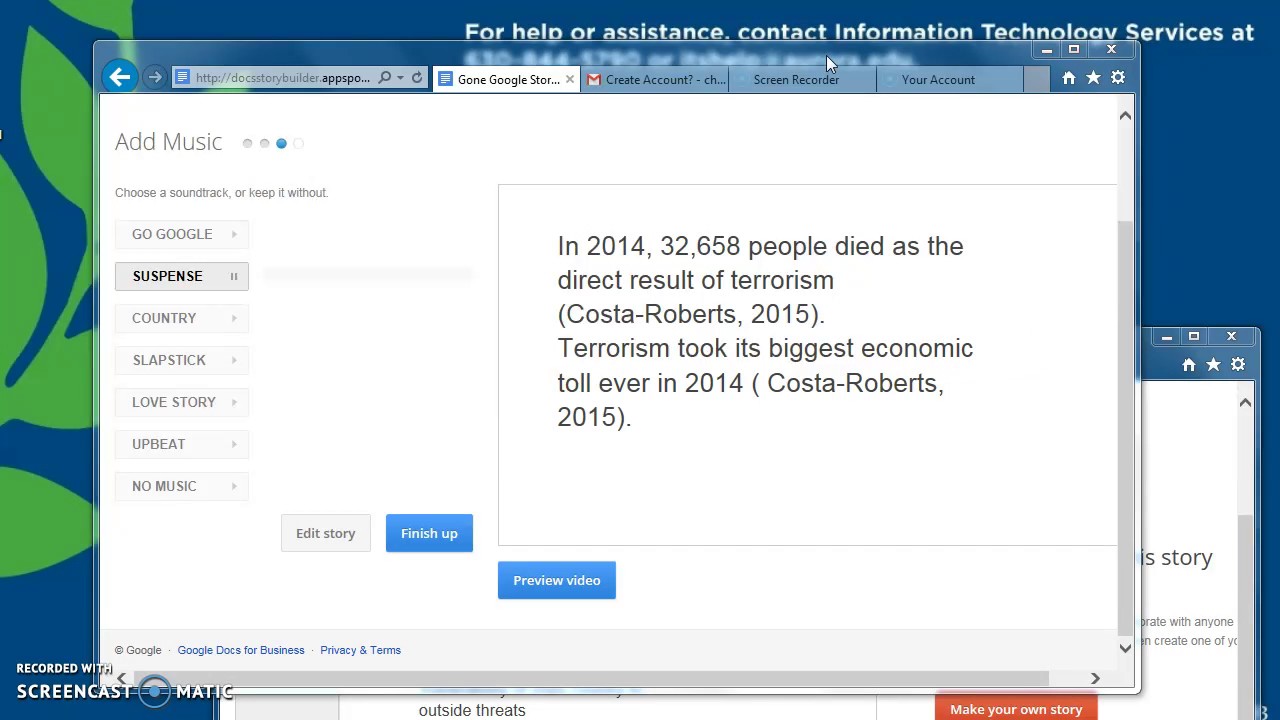 Global Injustice Video