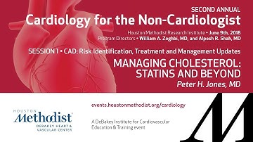 Managing Cholesterol: Statins and Beyond (Peter H. Jones, MD)