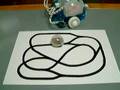 Micro line following robot