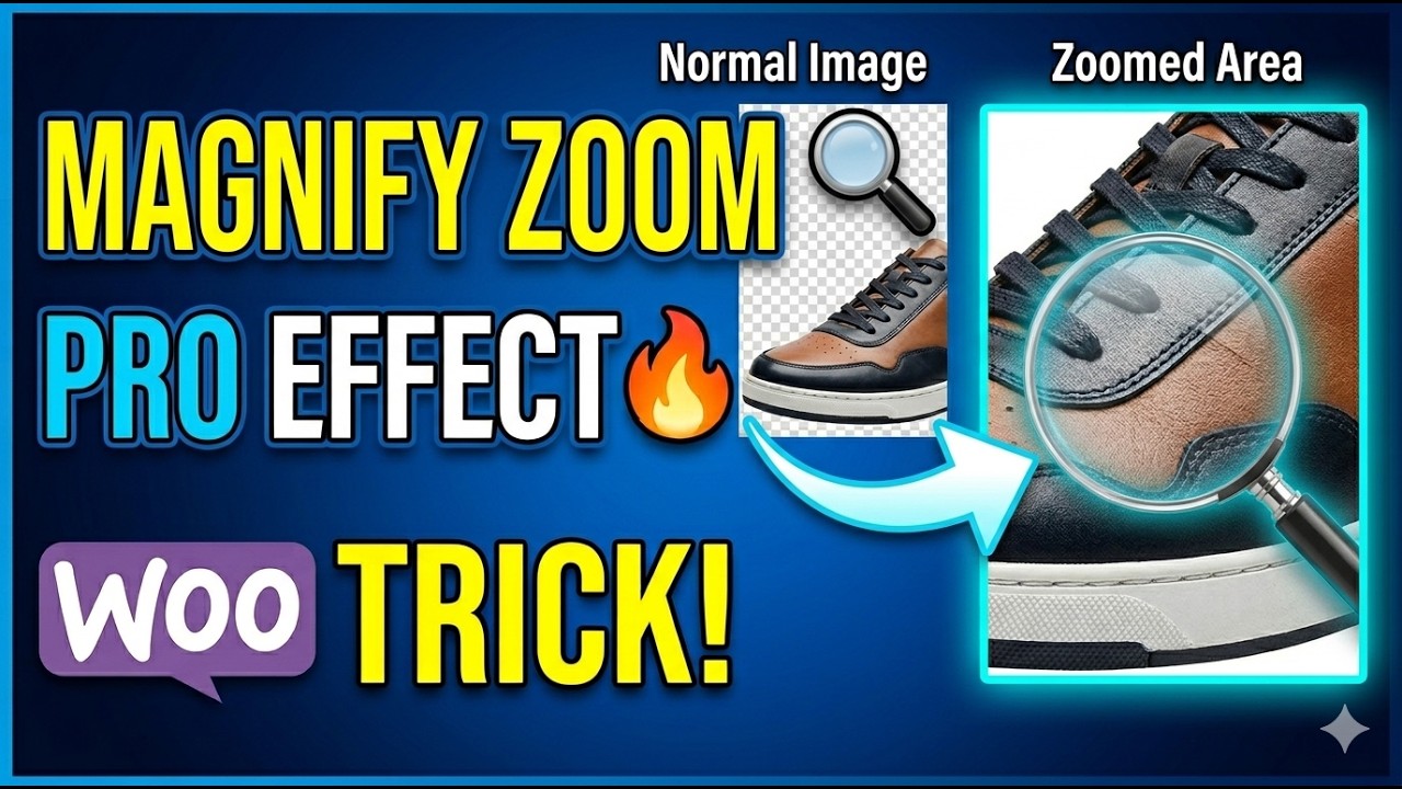Woocommerce Magnifying Zoom Hover Effect in Product Image - YouTube