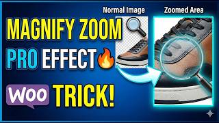 Woocommerce Magnifying Zoom Hover Effect in Product Image