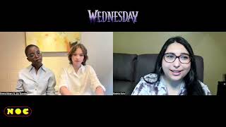 ‘Wednesday’ Stars Emma Myers and Joy Sunday Discuss Their Season 2 Arcs