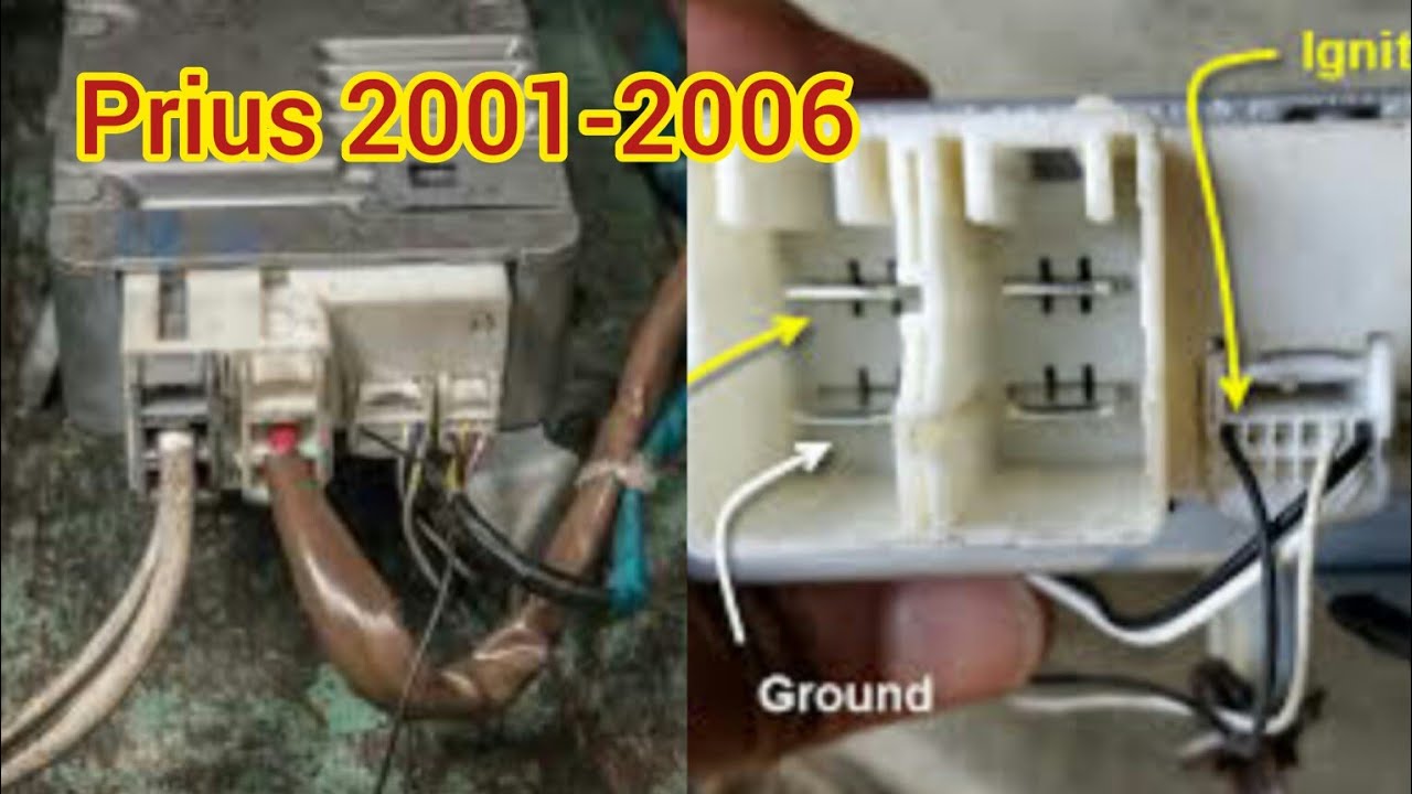 Toyota Prius 20012006 electric power steering wiring connection