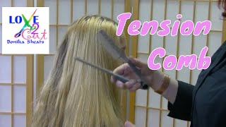 How To Use A Tension Comb For Flat Ironing And Hair Cutting