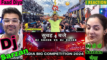 Dj Sarzen Vs Dj Ravan First Competition Haridwar 2024 || Dj Ravan Vs Dj Sarzen Competition 2024