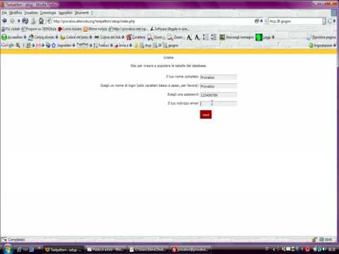 Installare Textpattern