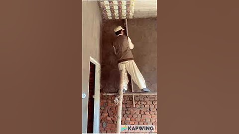 Flawless Wall Plastering | Watch Expert Craftsmanship in Action