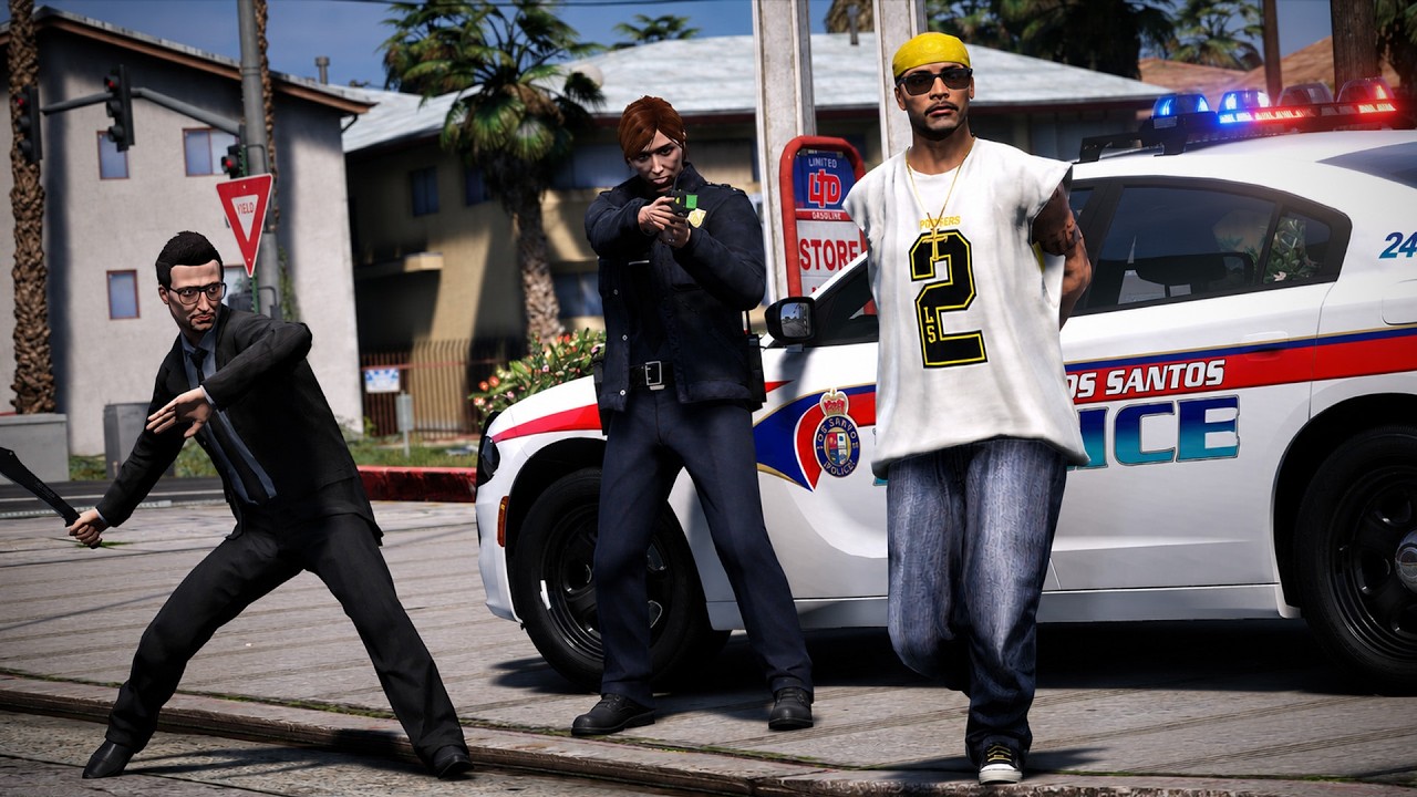 He Saved Me From Getting Arrested in GTA RP