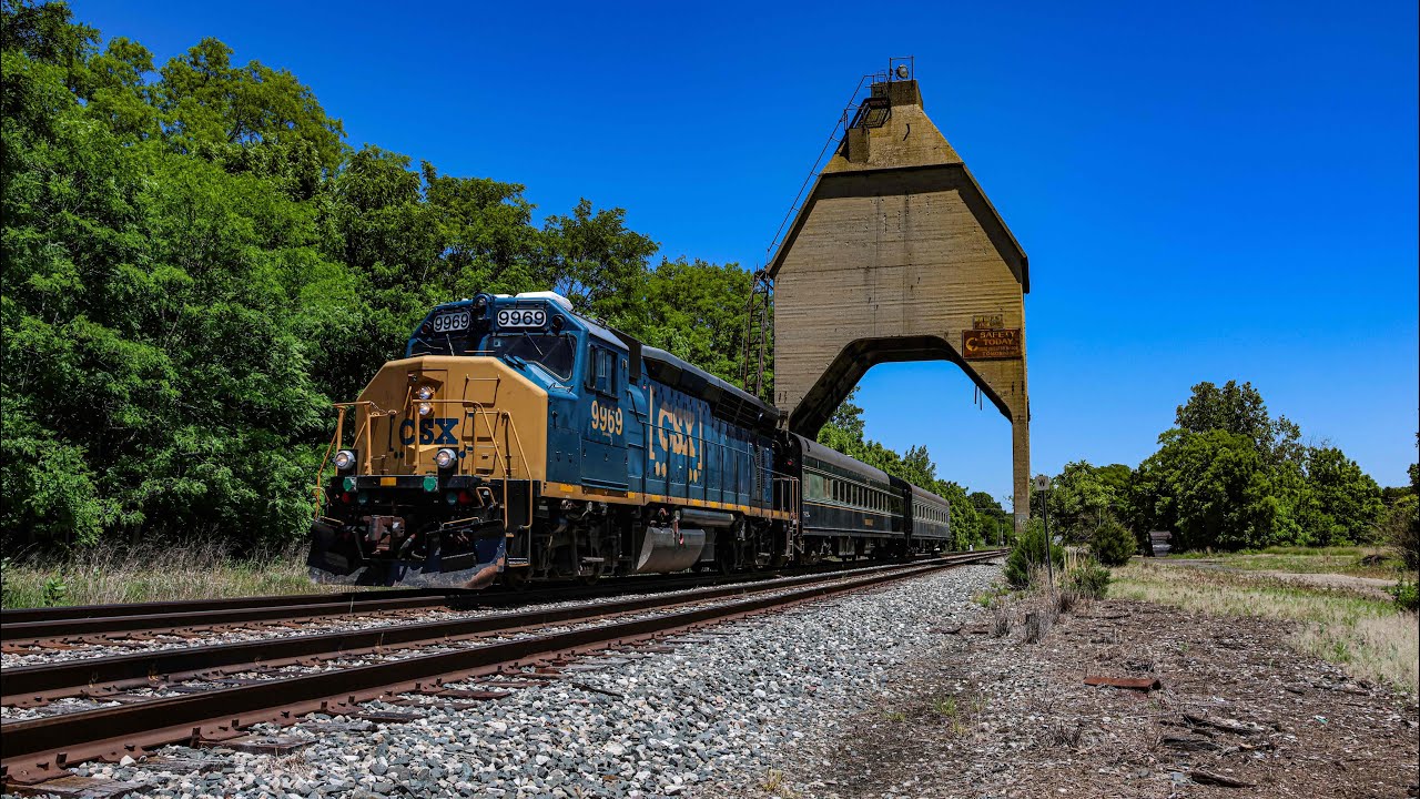 CSXT 9969 Leads W003-07; New Buffalo, MI 6/7/24 - YouTube