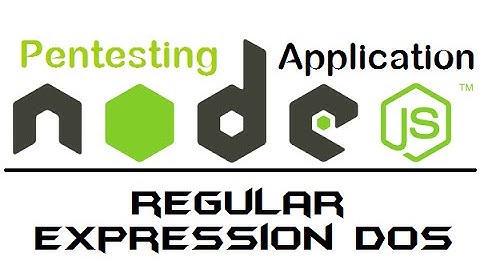 4. node web server - regular expressions dos