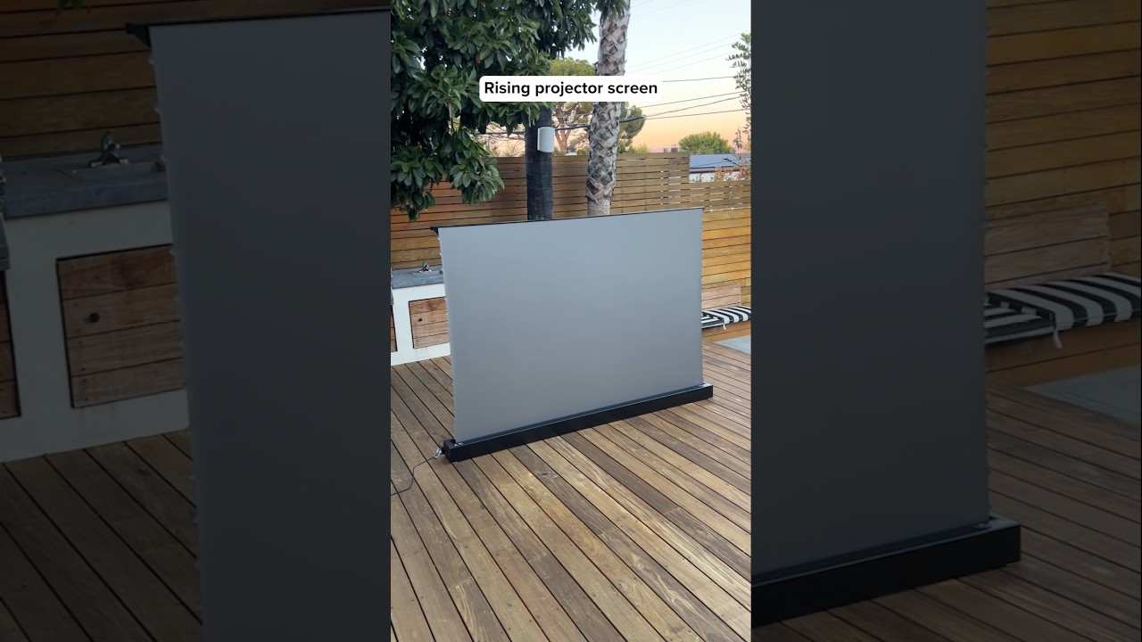 World’s First Rising Projector Screen #shorts #justicebuys #products