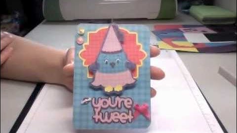 Cricut Cards I Made - Action Wobble Springs and Paper Layerz