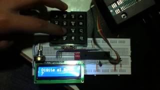 16F877A, Teclado Matricial 4x4, Lcd 16x2 screenshot 4