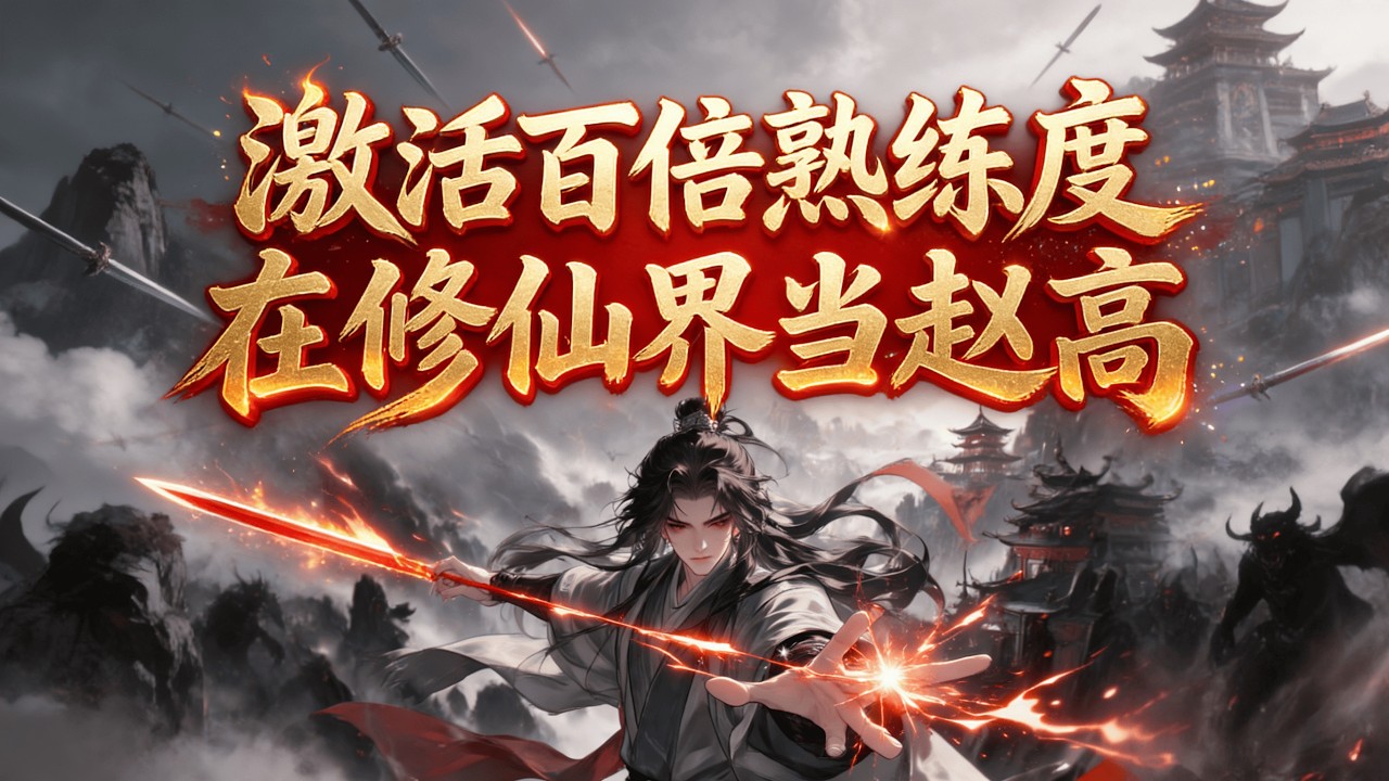 一口氣看完【激活百倍熟練度，在修仙界當趙高】1-94，林舟穿越成修仙界五靈根廢柴，意外激活百倍熟練度外掛。法術一夜圓滿，煉丹煉器隨手出極品，連雙修功法都能刷滿級，道侶們紛紛求饒。