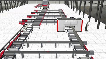 Voortman Steel Beam Processing Line