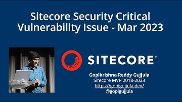 Sitecore Security Critical Vulnerability Issue - March 2023 - MVC Device Simulator SC2023-001-568150
