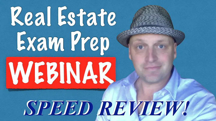 1 Hour Real Estate Exam Crash Course with Irene