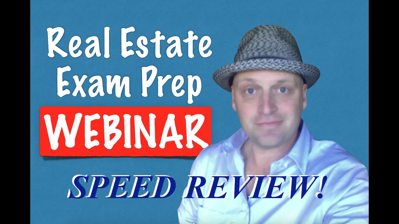 ⁣1 Hour Real Estate Exam Crash Course with Irene