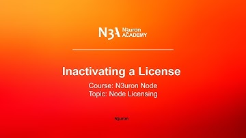 Inactivating a License