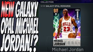 OPENING PACKS FOR *NEW* GALAXY OPAL MICHAEL JORDAN  NBA 2K21 MYTEAM PACK OPENING