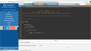 Pattern printing program using C language || To print Alphabet "A" using "*" symbol