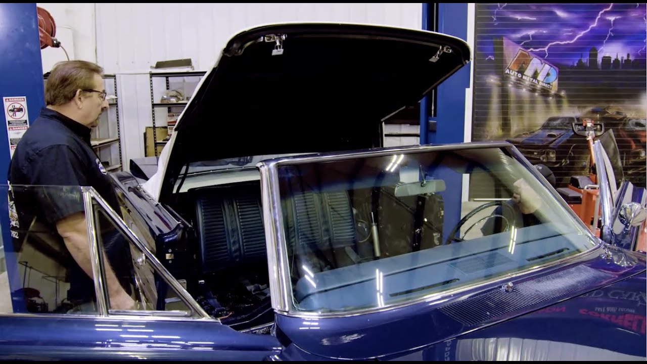 DROPTOP BLUES MAKING A 45 YEAR OLD CONVERTIBLE TOP WORK LIKE NEW ON A