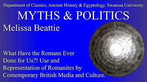 Melissa Beattie: What Have the Romans Ever Done fo...