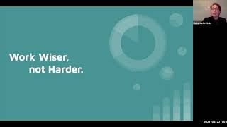 Work Wiser Not Harder: Creating a Healthy Work/Life Balance in a Busy World