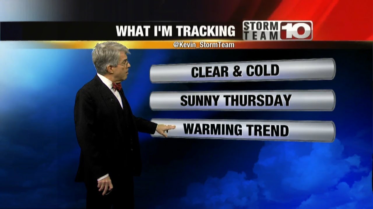A cold night before temperatures warm up - YouTube