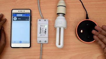 SONOFF Switch Control using Amazon Alexa & Google Assistant