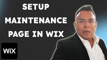 How To Setup Maintenance Page In Wix To Put Your Site Under Maintenance  { 2025 edition }